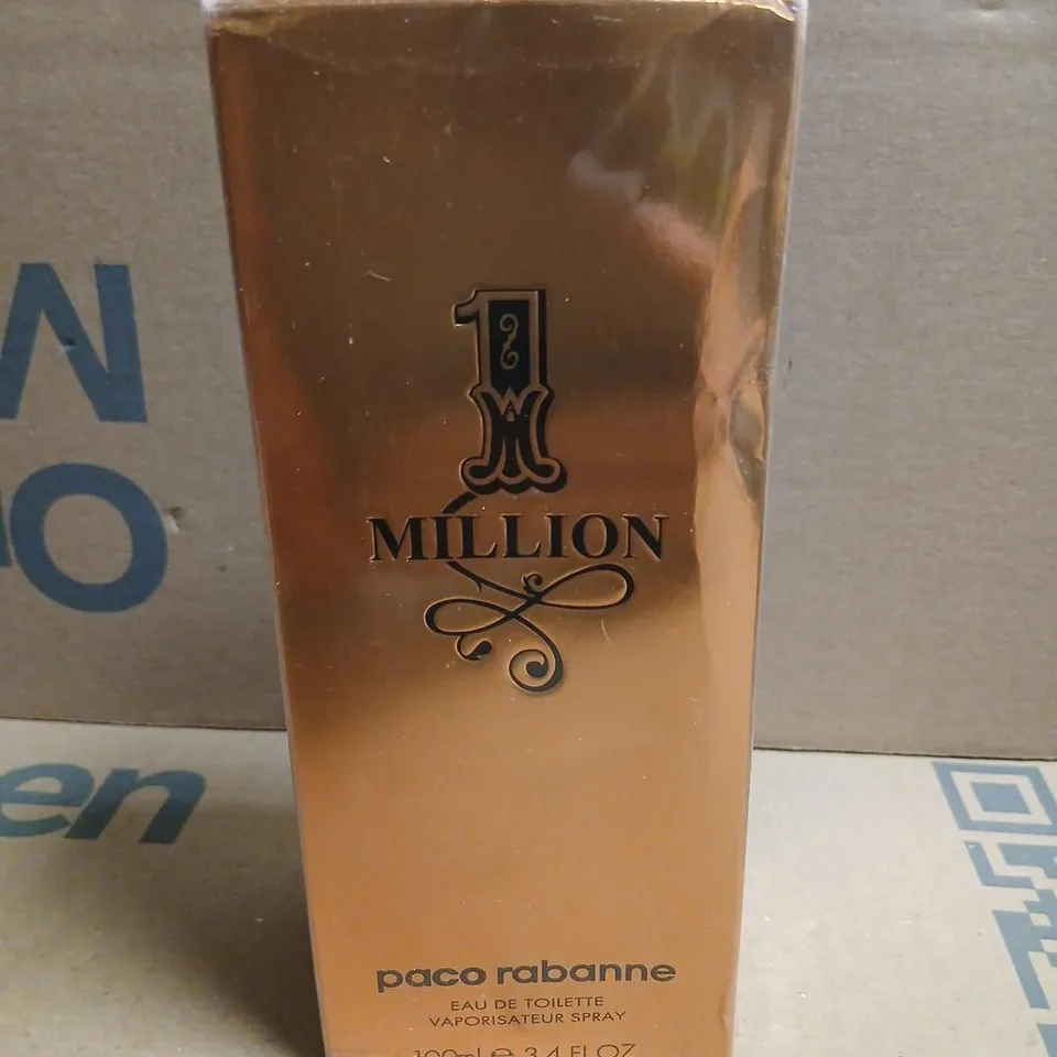 BOXED PACO RABANNE 1 MILLION EAU DE TOILETTE SPRAY 100ML