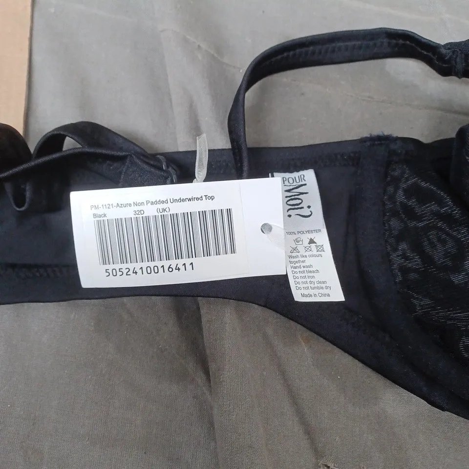 POUR MOI AZURE NON-PADDED UNDERWIRED TOP – UK 32D