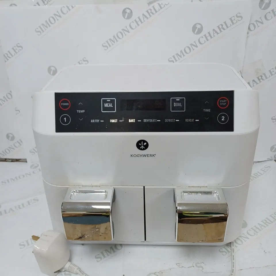 KOCHWERK DUAL BASKET AIR FRYER 