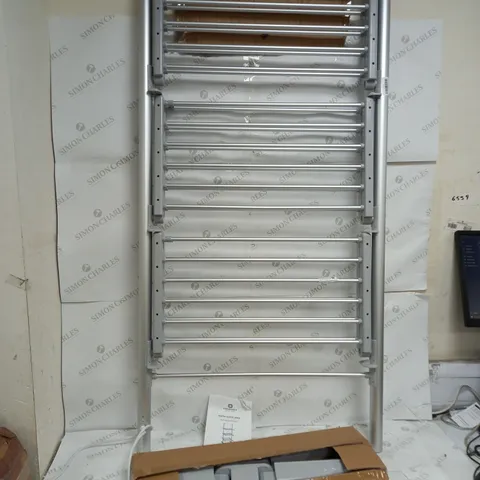 OUTLET ORGANISED OPTIONS 3 TIER HEATED AIRER WITH 21M DRYING SPACE - COLLECTION ONLY