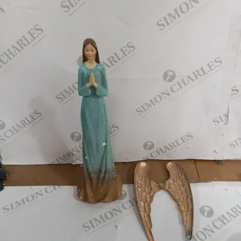 HOUSE2GARDEN DECORATIVE ANGEL BLUE