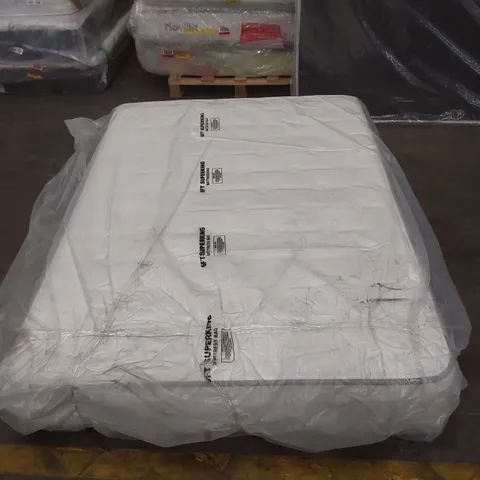 QUALITY BAGGED NOVILLA 27CM ORTHO MEMORY FOAM POCKET SPRUNG 135CM DOUBLE MATTRESS
