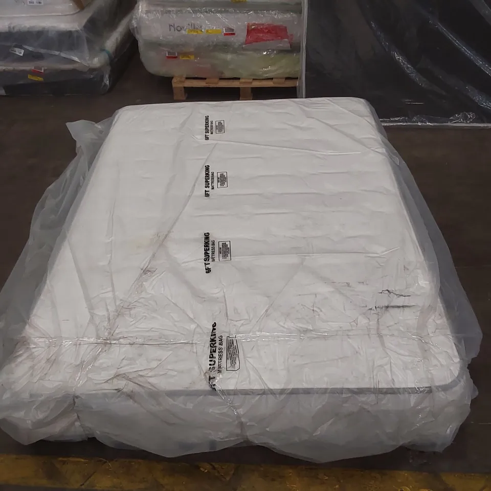 QUALITY BAGGED NOVILLA 27CM ORTHO MEMORY FOAM POCKET SPRUNG 135CM DOUBLE MATTRESS