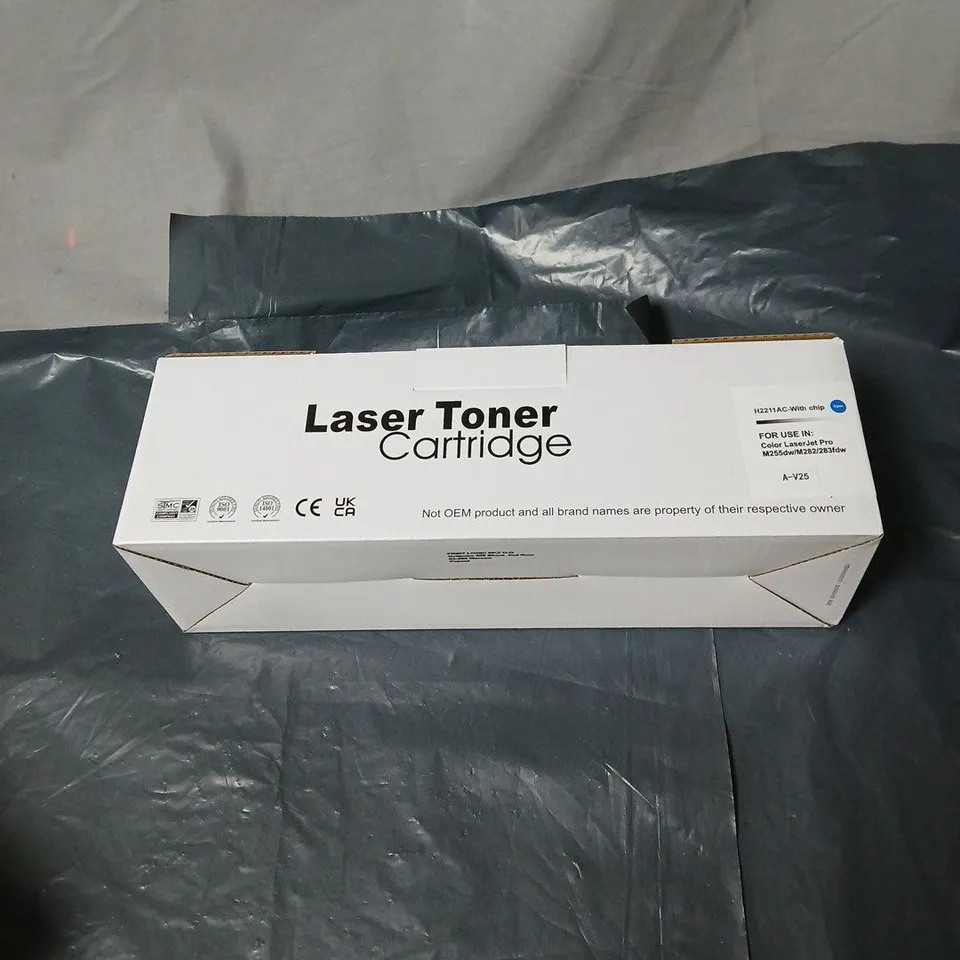 HP H2211AC CYAN LASER TONER CARTRIDGE, WITH CHIP – FOR COLOR LASERJET PRO M255/M282/M283FDW