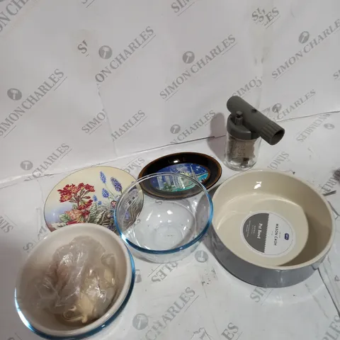 LARGE QUANTITY OF ASSORTED PRODUCTS TO INCLUDE; PLATES , BOWL AND CUPS