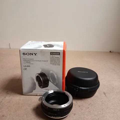 SONY LA-EA5 MOUNT ADAPTOR FOR A-MOUNT TO E-MOUNT – BOXED