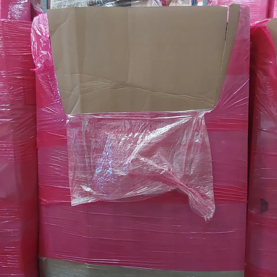 PALLET OF ASSORTED ITEMS INCLUDING: BOOSTER SEATS, LS2 HELMET, GRILL, BABY UPSEAT RUG ECT