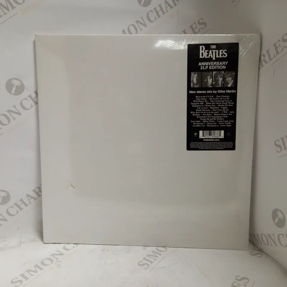 SEALED THE BEATLES THE WHITE ALBUM ANNIVERSARY EDITION 2LP VINYL ALBUM