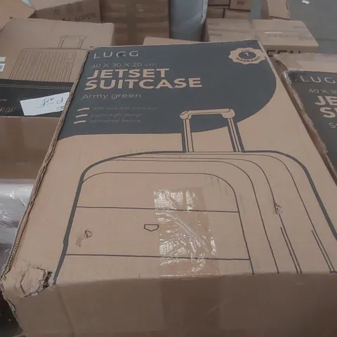 BOXED LUGG TRAVEL SUITCASE