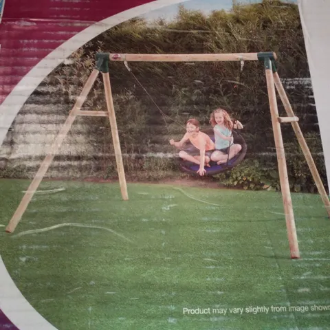 BOXED PLUM SPIDER MONKEY WOODEN SWING SET (5 PARTS)