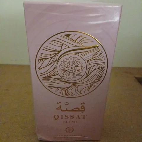 BOXED AND SEALED QISSAT BLUSH EAU DE PARFUM 100ML