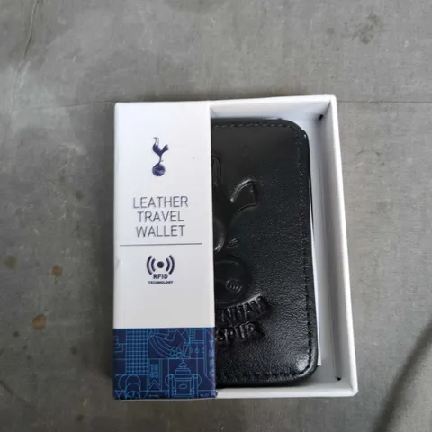 TOTTENHAM HOTSPUR LEATHER TRAVEL WALLET – RFID