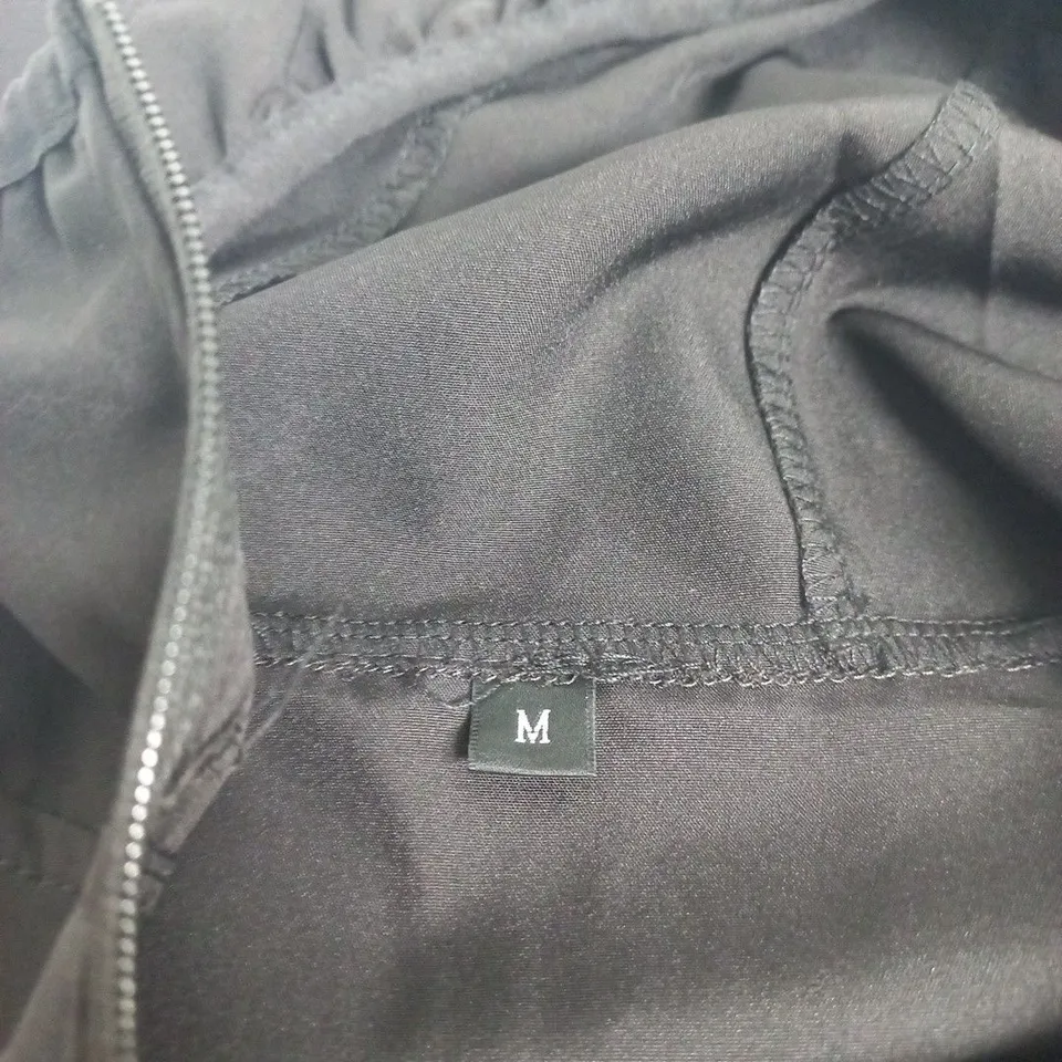 JABAL MEN'S GREY & BLACK JACKET AND TROUSERS SET, SIZE M