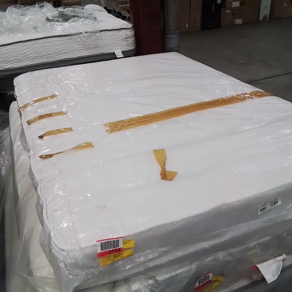 QUALITY BAGGED BLASSINGGAME OPEN COIL DOUBLE MATTRESS 