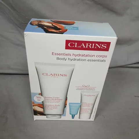 CLARINS BODY HYDRATION ESSENTIALS GIFT SET