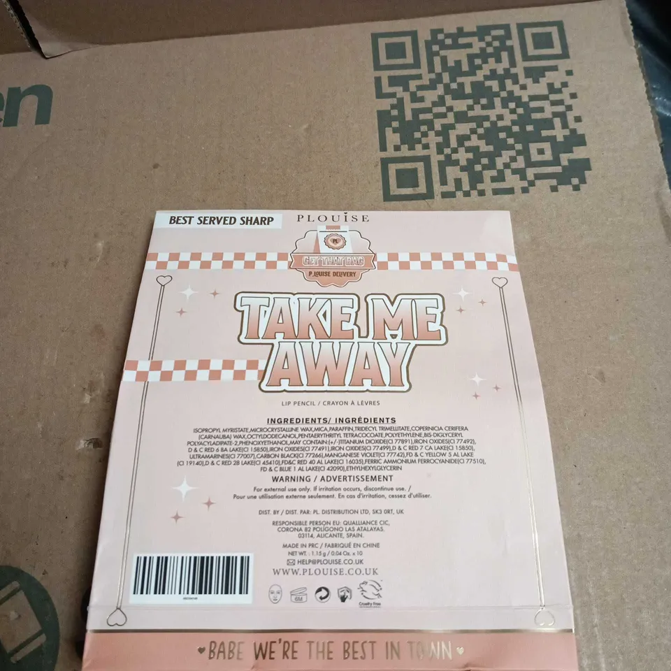 PLOUISE TAKE ME AWAY LIP PENCIL "GET THAT BAG" 