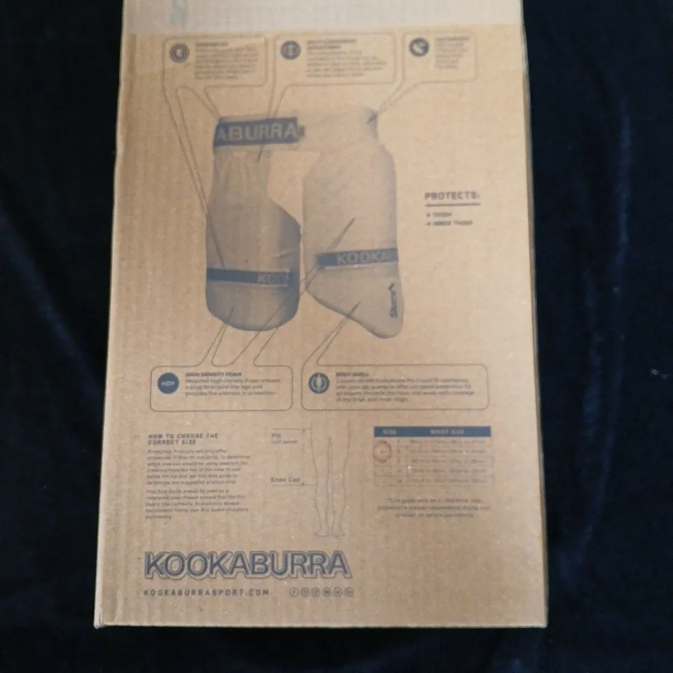 KOOKABURRA PRO GUARD 250 CRICKET GUARDS (PAIR) IN ORIGINAL PACKAGING
