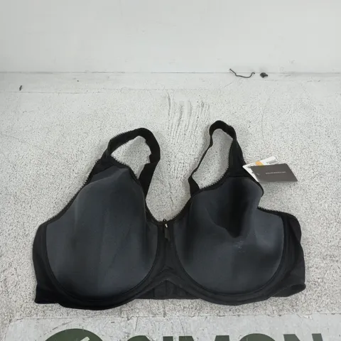WACOAL BLACK UNDERWIRED BRA UK 38DD