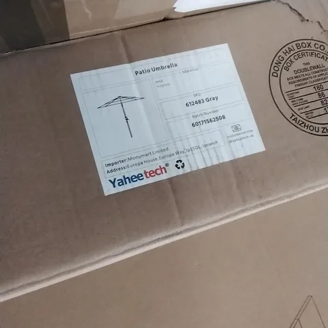 BOXED GREY UMBRELLA