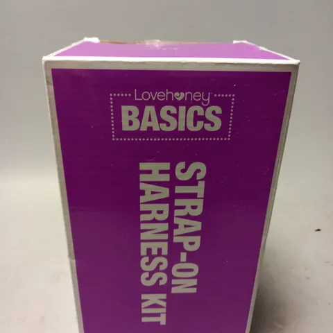 BOXED AND SEALED LOVEHONEY BASICS STRAP ON HARNESS KIT