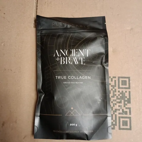 ANCIENT + BRAVE TRUE COLLAGEN – GRASS-FED BOVINE, 200 G (SEALED)