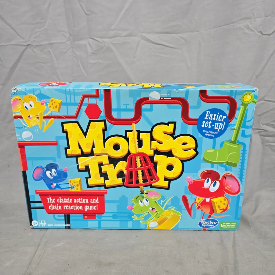 BOXED MOUSE TRAP GAME FROM HASBRO GAMING 6+ RRP £26.99