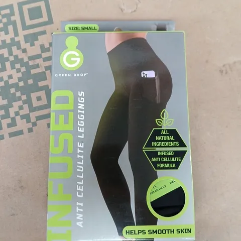 GREEN DROP ANTI-CELLULITE LEGGINGS – SIZE SMALL