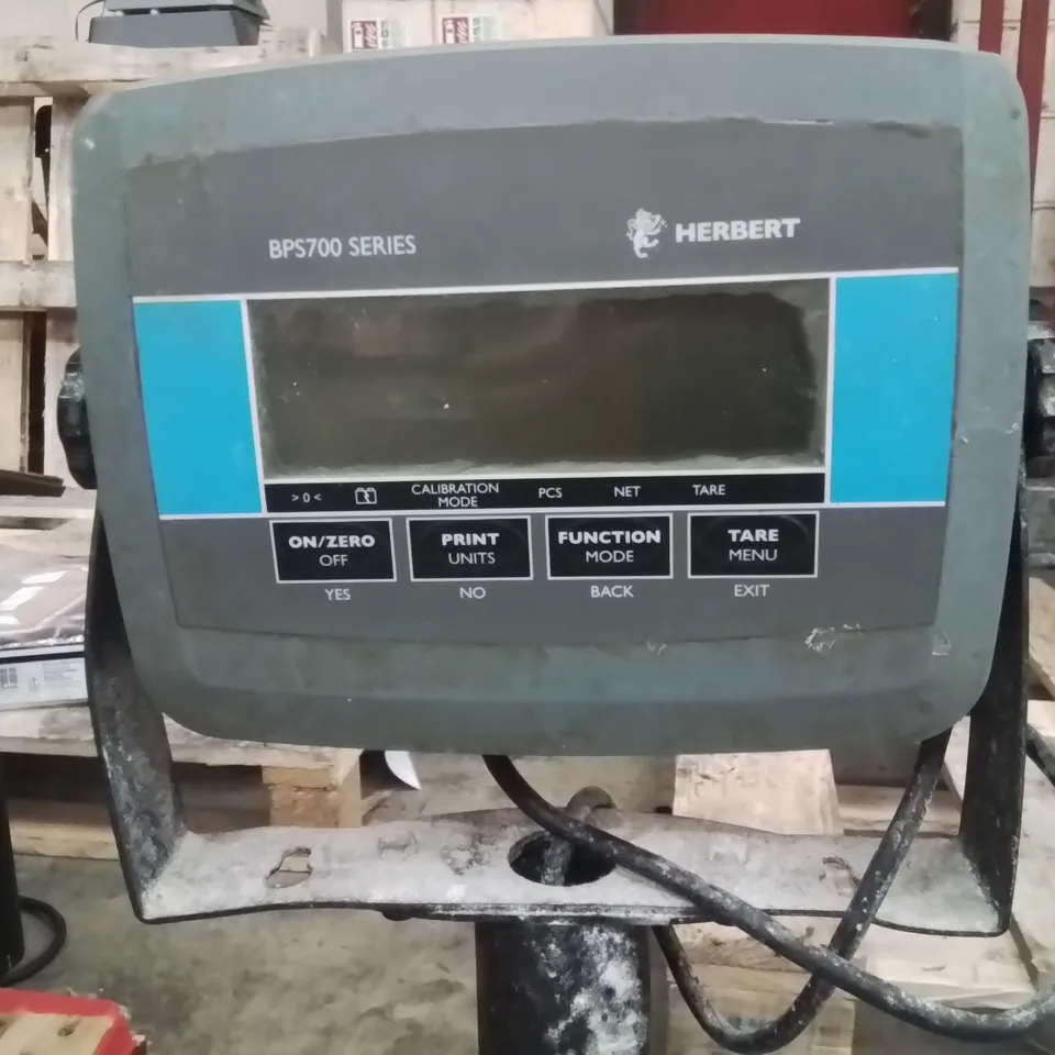 HERBERT COMMERCIAL POSTAL SCALES, PLATFORM SCALE HEAVY DUTY DIGITAL ELECTRONIC COMPUTING INDUSTRIAL WEIGHING