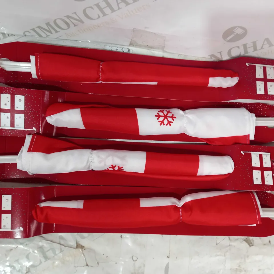 PACK OF APPROXIMATELY 12 FESTIVE ENGLAND CAR FLAGS