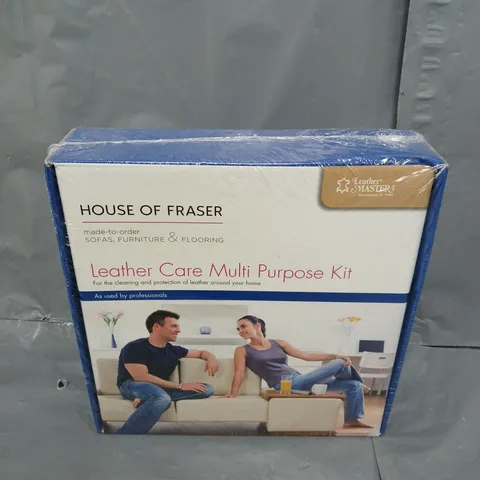 BOXED AND SEALED HOUSE OF FRASER LEATHER CARE MUTLI PURPOSE KIT