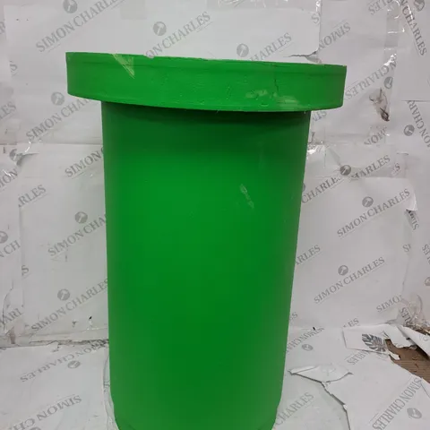 GREEN PAINTED SIDE TABLE