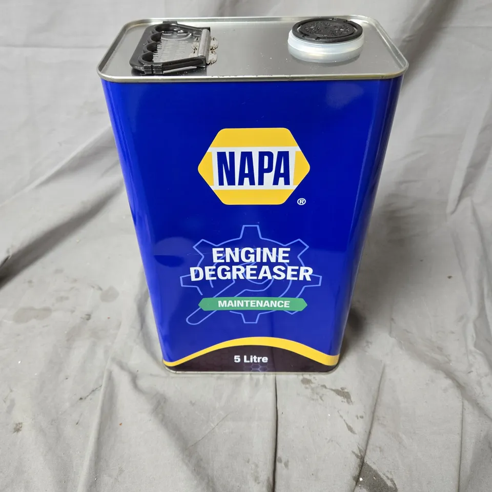 BOX OF 4 X NAPA ENGINE DEGREASER MAINTENANCE – 5 LITRE TIN