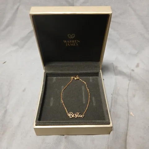 BOXED WARREN JAMES BESTIE BRACELET