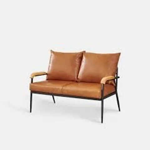 BOXED DESIGNER METAL FRAME CHILDREN'S 2 SEATER SOFA (1 BOX)