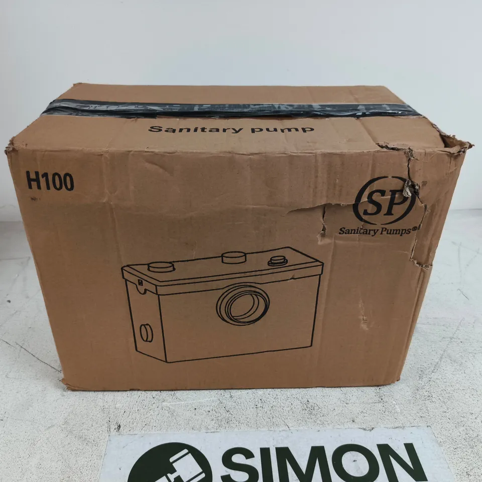 H100 SANITARY PUMP BY SP SANITARY PUMPS – BOXED