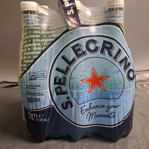 6 X 1L BOTTLES OF S.PELLEGRINO