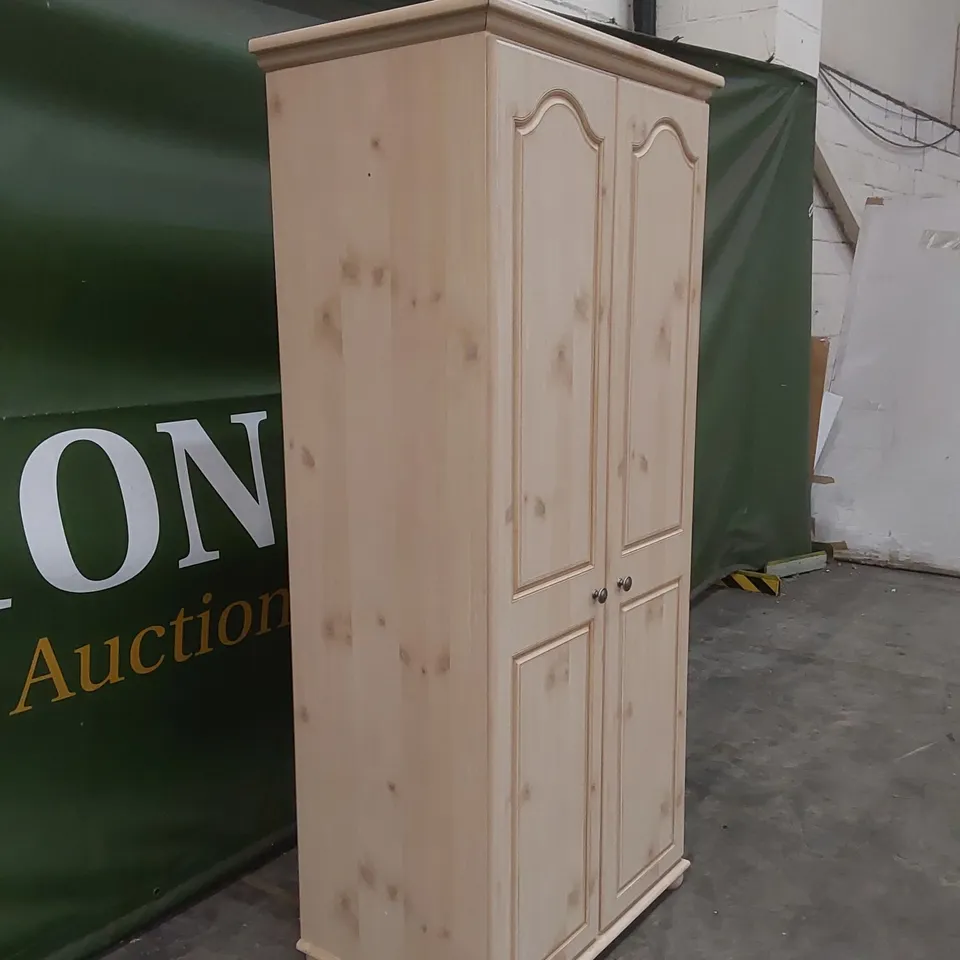 SAVANNAH 2-DOOR WARDROBE - NATURAL