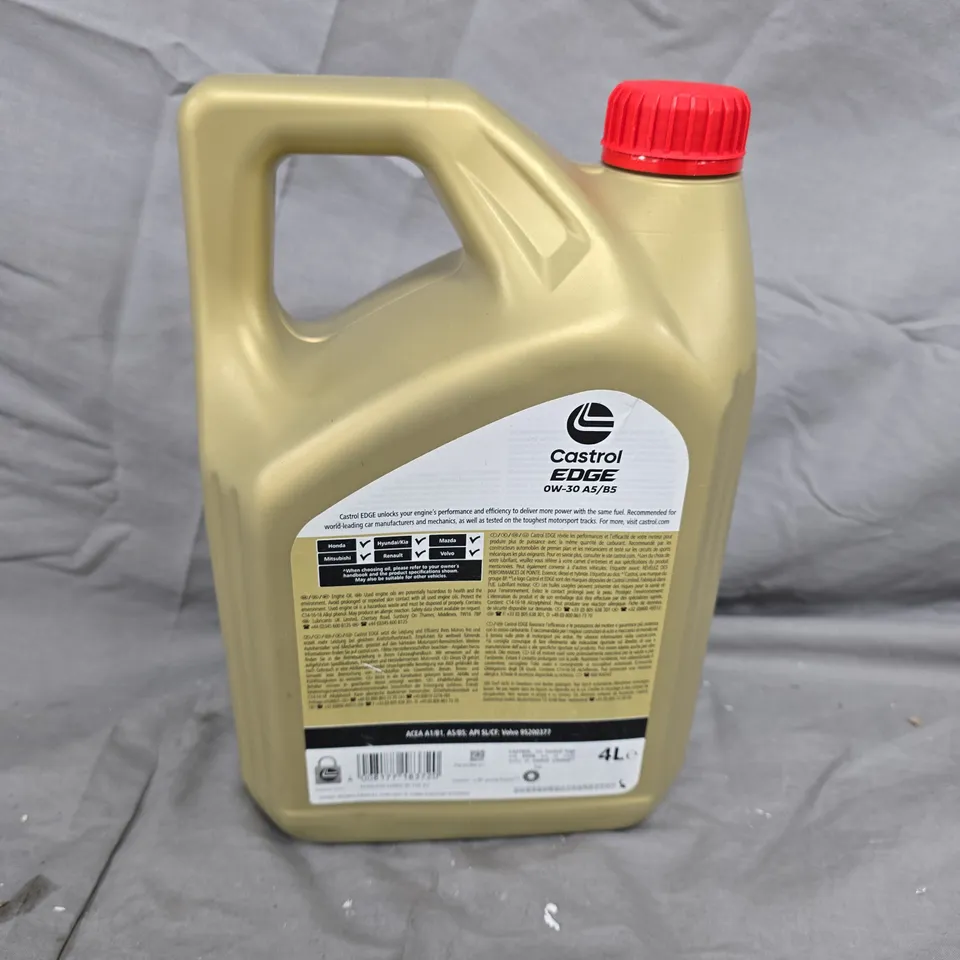 Castrol EDGE 0W-30 A5/B5 Engine Oil – 4L