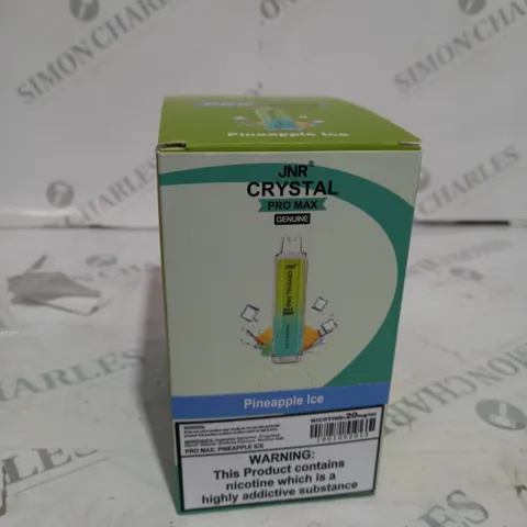 BOX OF 6 JNR PINAPPLE ICE VAPES 20% NICOTINE