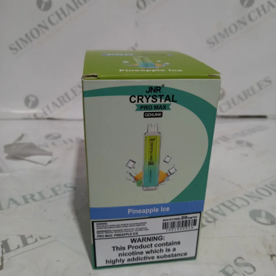 BOX OF 6 JNR PINAPPLE ICE VAPES 20% NICOTINE 