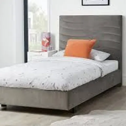 BOXED FINN CHILDREN'S SINGLE BED - GREY (2 BOXES)