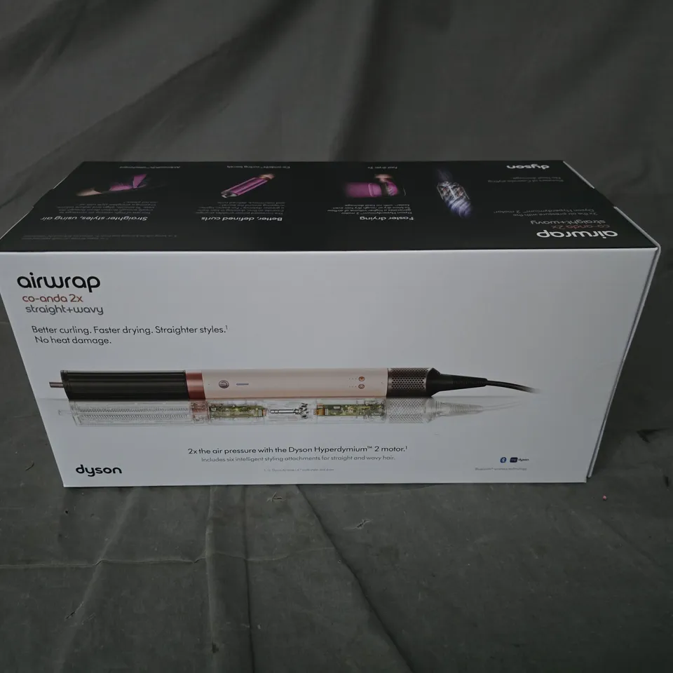 DYSON AIRWRAP COANDA 2X STRAIGHT & WAVY HAIR STYLER – BOXED