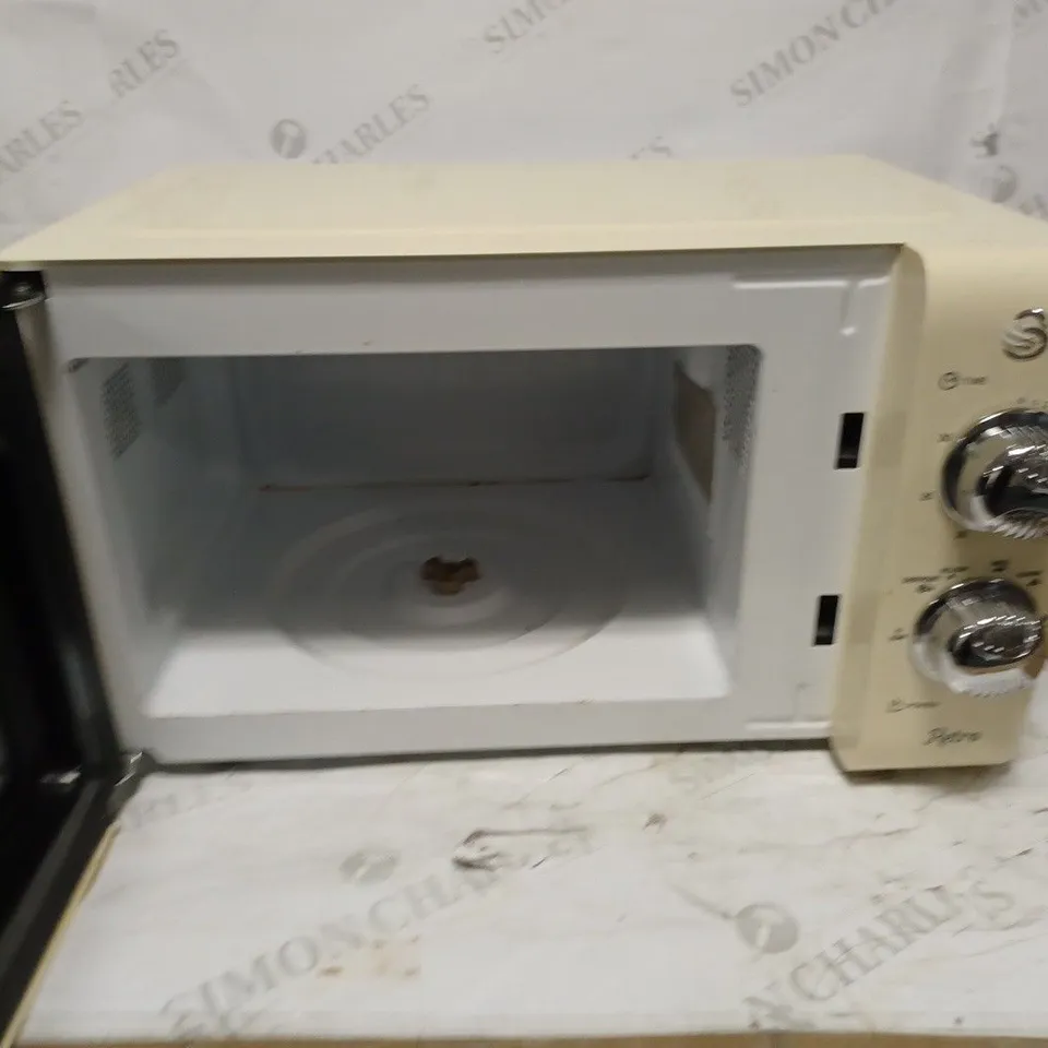 SWAN SM22130CN RETRO MANUAL MICROWAVE