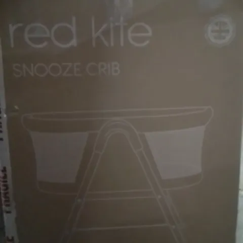 BOXED RED KITE SNOOZE CRIB