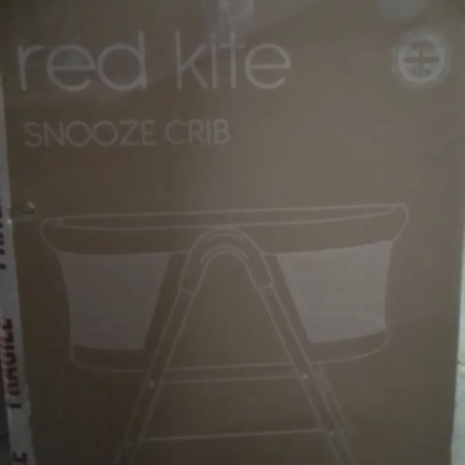 BOXED RED KITE SNOOZE CRIB