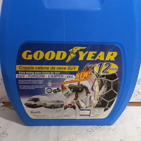GOOD YEAR EXTRA STRONG SNOW CHAINS FOR 4X4