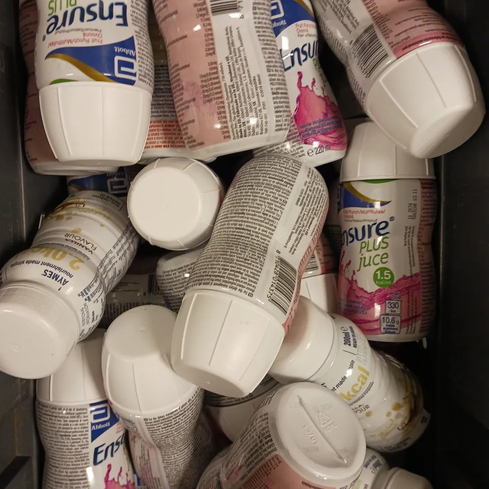 APPROXIMATELY 25 SEALED FOOD SUPPLEMENT DRINKS 