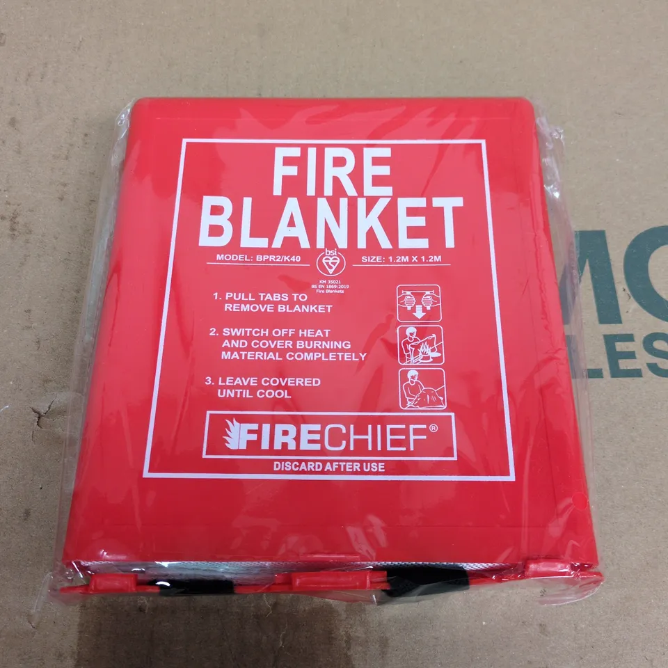 FIRECHIEF FIRE BLANKET, 1.2M X 1.2M