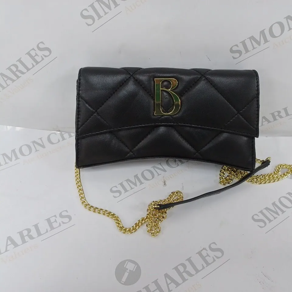 BIBA QUILTED SHOULDER BAG PURSE 