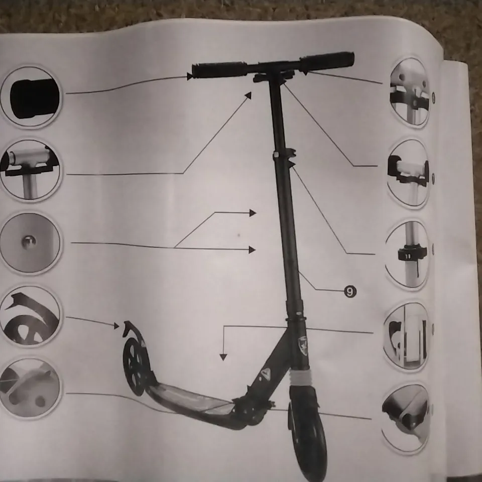BOXED SCOOTER IN BLACK 